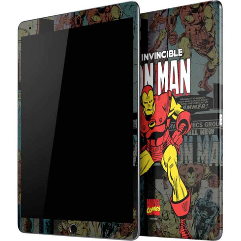 Marvel Classic Comics Iron Man Action Vintage iPad Skins